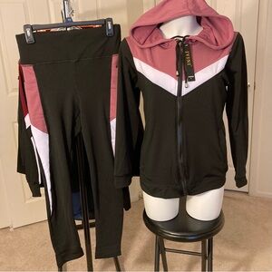 3 Piece “Warm” Matching Track Suit Set size Large